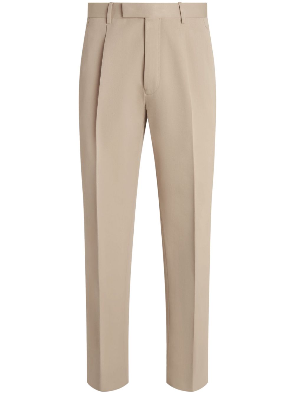 Zegna pleated trousers - Neutrals