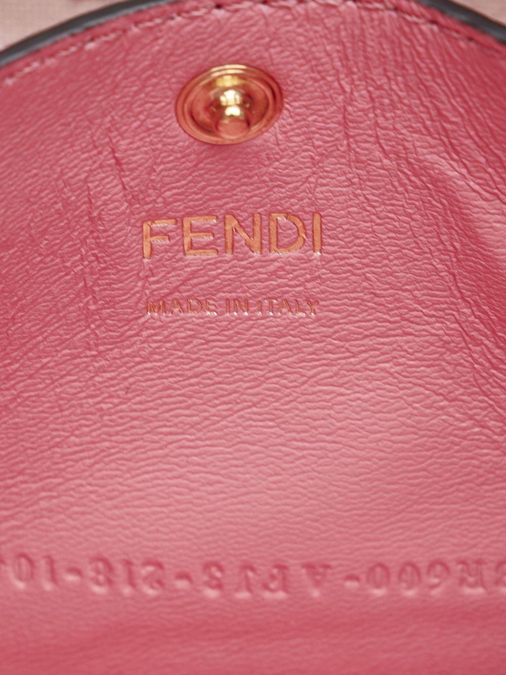 Fendi 2020-2021 Embroidered Lace Baguette satchel