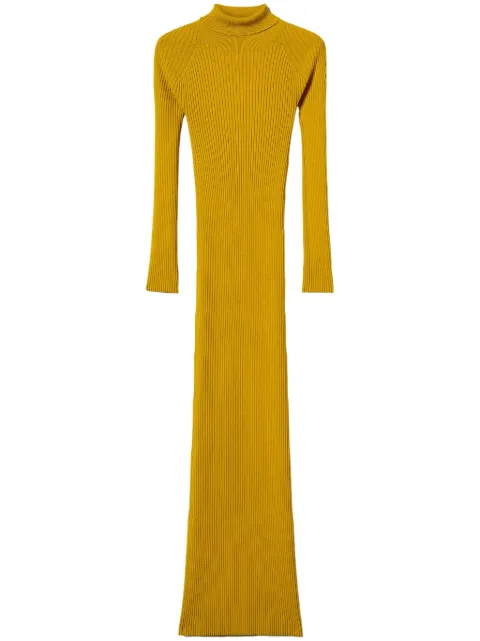 TWINSET cut-out knitted maxi dress