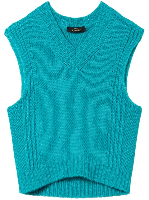 TWINSET seamless knitted top