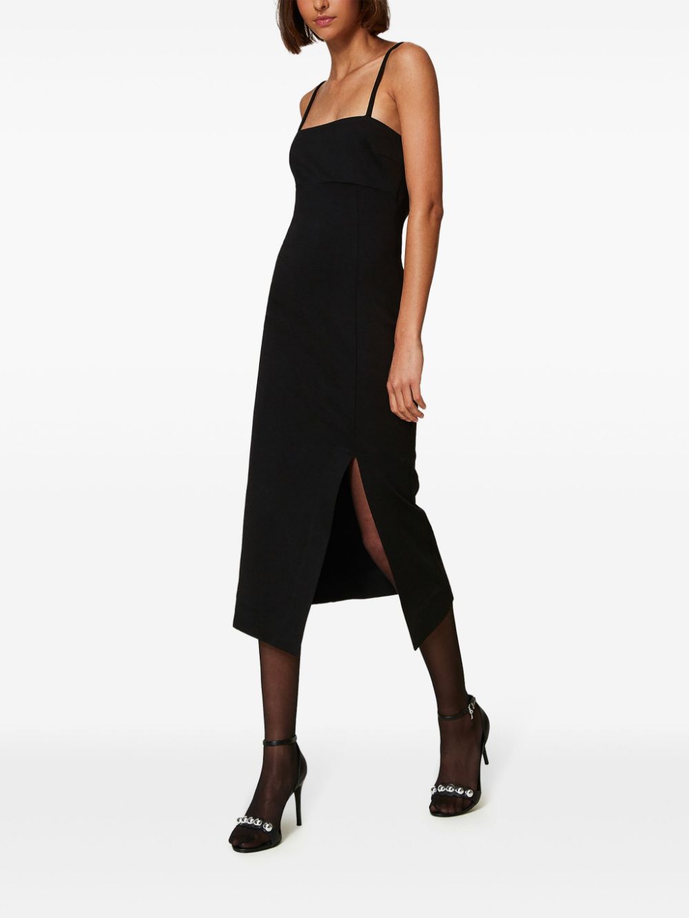 TWINSET SIDE-SLIT DRESS 