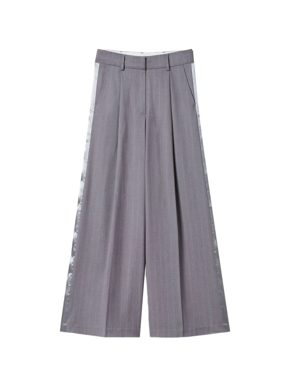 TWINSET Broek met wijde pijpen Grijs