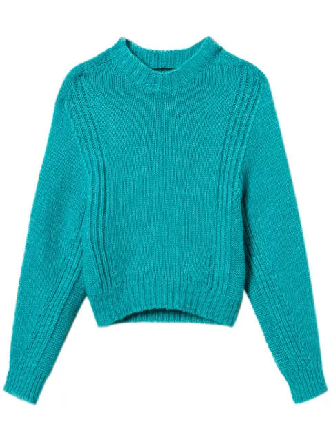 TWINSET crew-neck knitted jumper