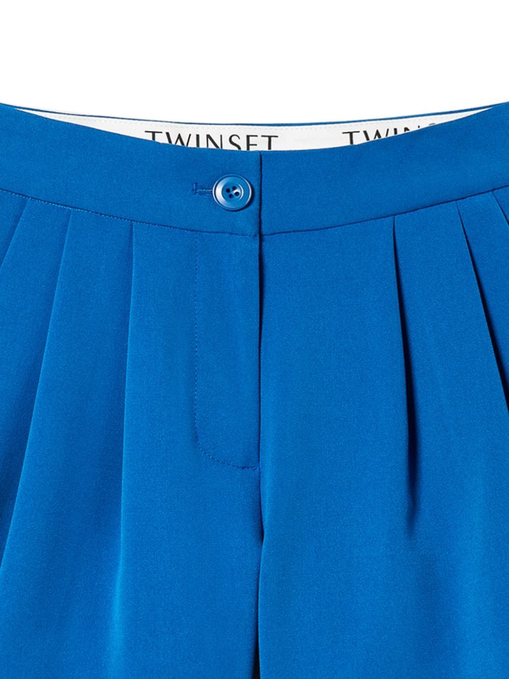 TWINSET Kids Flanellen shorts - Blauw