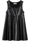 TWINSET Kids Oval T buckle dress - Black