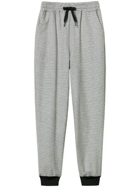 TWINSET pants con motivo pied de poule