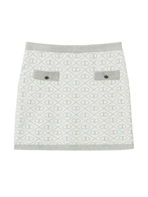 TWINSET Kids Short-saia de jacquard