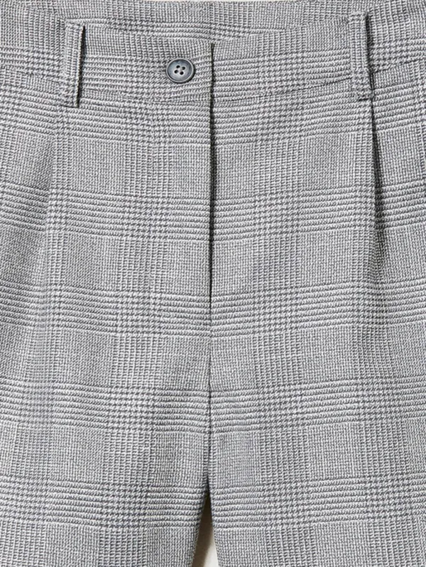 TWINSET Kids plaid shorts