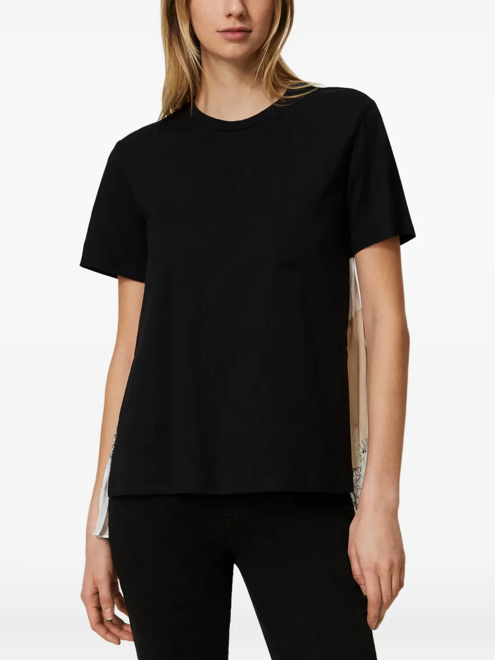 TWINSET pleated lace T-shirt | T-Shirts & Jersey Shirts | Image 2