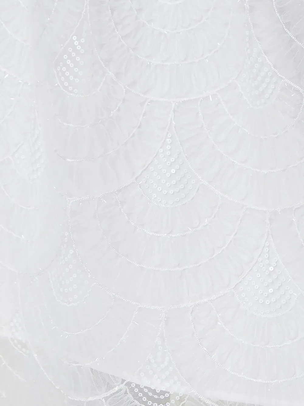 TWINSET Organza blouse met borduurwerk Wit