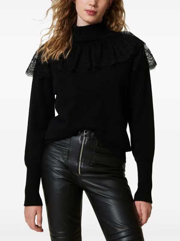 Trendyol Maglione Donna In Maglia Con Colletto Alto – Vestibilità Regolare, 100% Acrilico, Tinta Unita – Perfetto Per Ogni Occasione