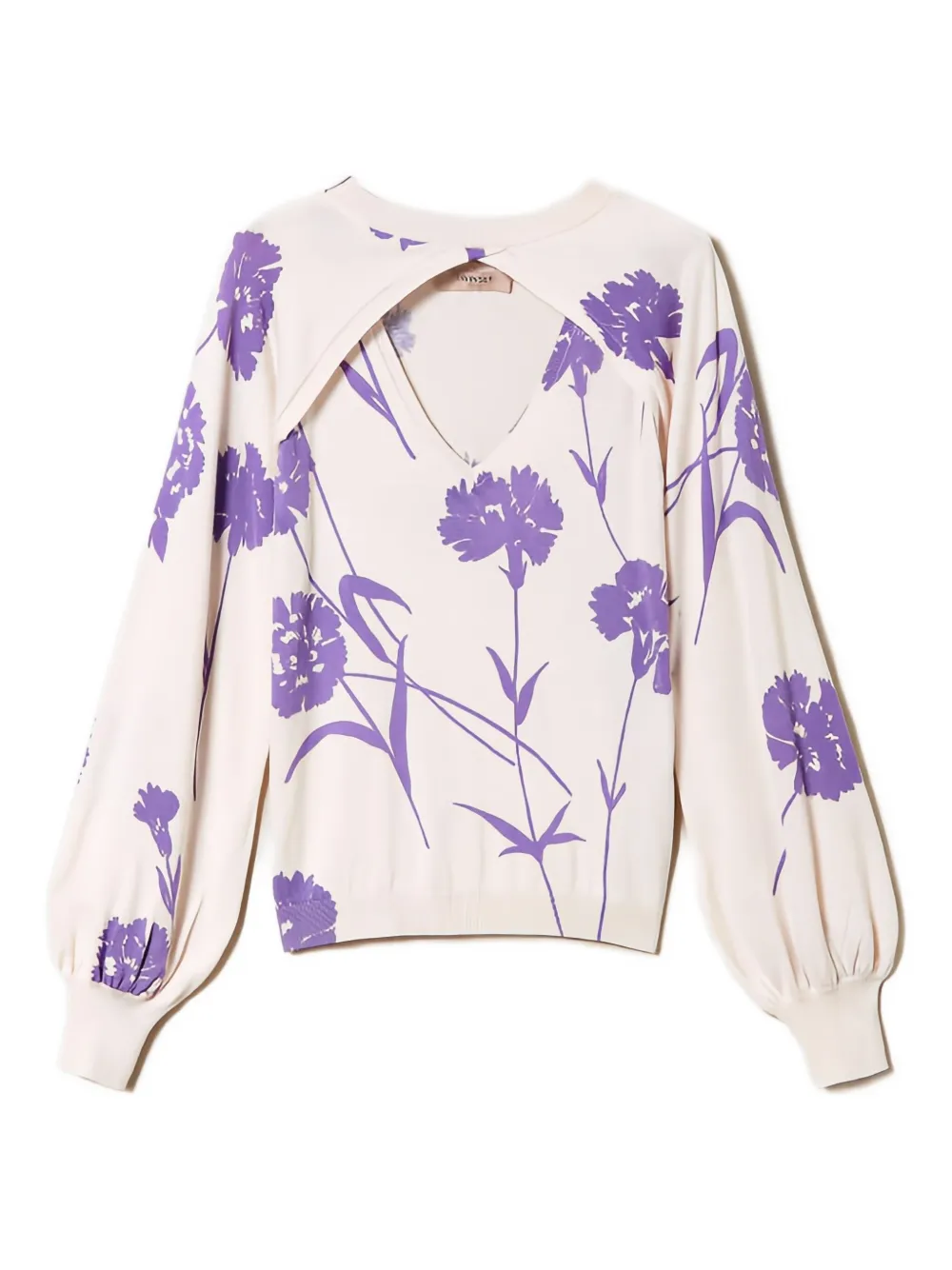 TWINSET floral-print top (set of two) | Neutrals | Image 1