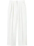 TWINSET pleated tailored trousers - White