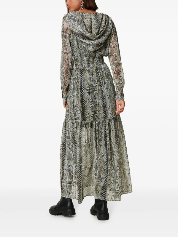 maxi black sheer dress Vanessa Black Sheer Lace Maxi Dress, L / Black