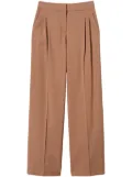 TWINSET check pattern palazzo trousers - Neutrals