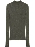 TWINSET lurex detailing jumper - Grey