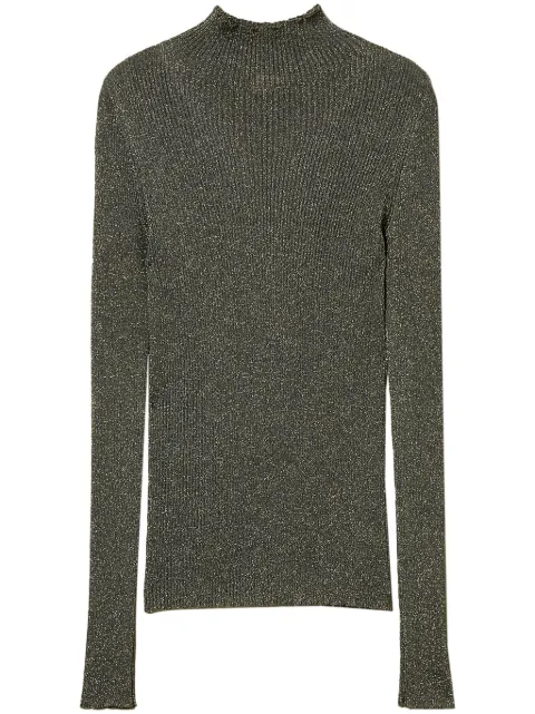 TWINSET lurex detailing jumper 