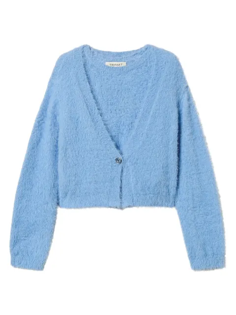 TWINSET Kids brushed-finish cardigan