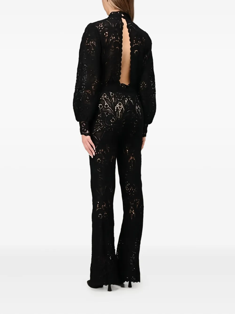 TWINSET lace high-neck jumpsuit | Full Length | Image 2