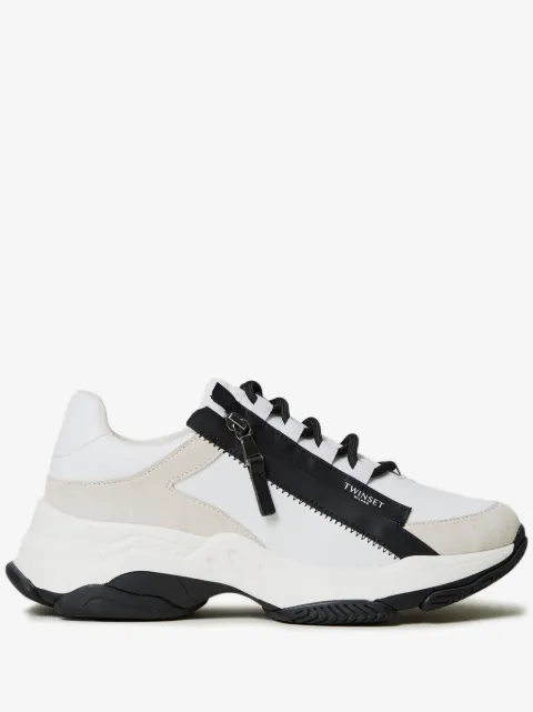 TWINSET tenis con logo estampado