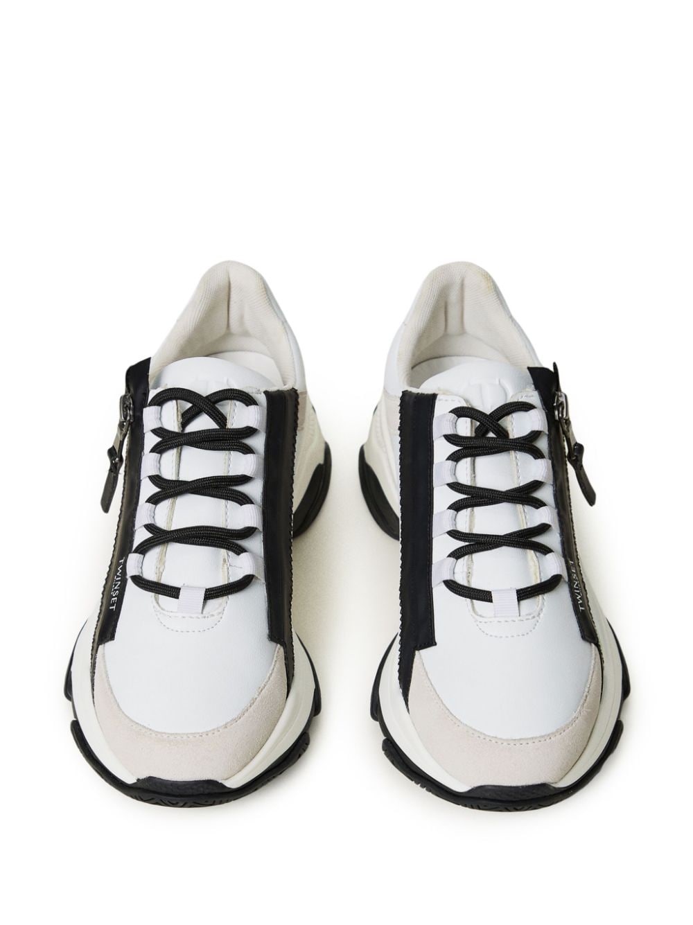 TWINSET logo-print sneakers White