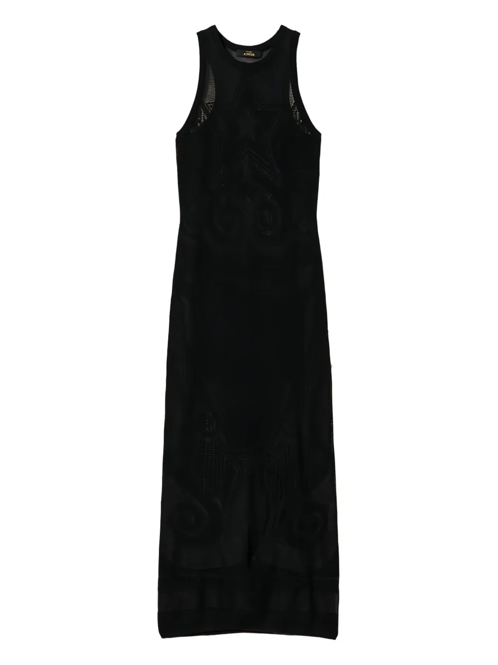 TWINSET star-jacquard midi dress | Black | Image 1
