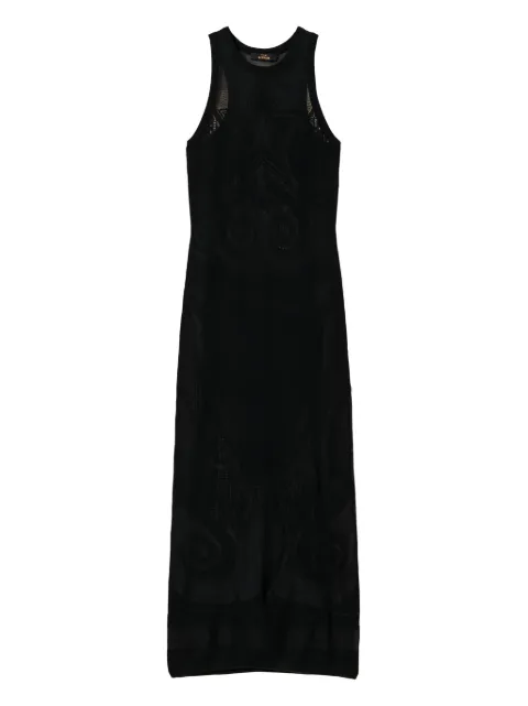 TWINSET star-jacquard midi dress