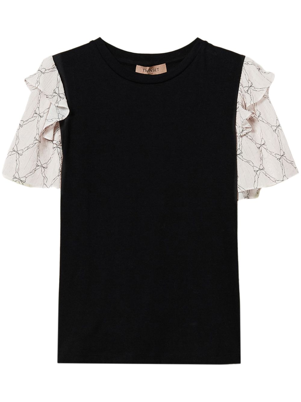 TWINSET cotton T-shirt - Black