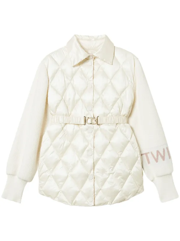 TWINSET キルティング ジャケット | ニュートラル | FARFETCH JP