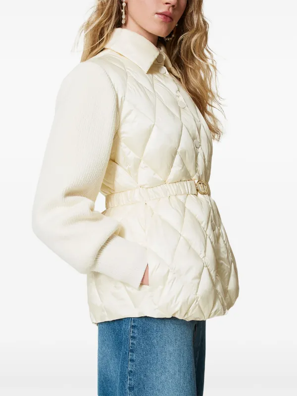 【最終特価】Deuxiemeclasse TOURNIERキルティングジャケット TWINSET キルティング ジャケット | ニュートラル | FARFETCH JP
