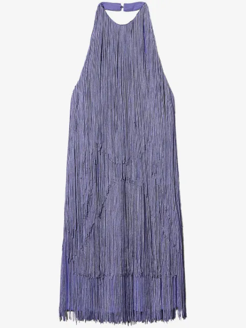 TWINSET MYFO fringed mini dress