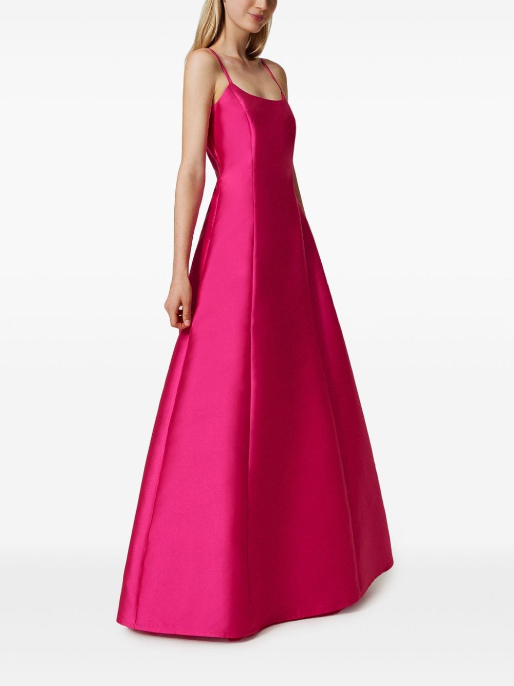 Shop Twinset Mikado Twill Gown In Pink