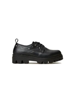 MM6 Maison Margiela Kids レースアップ レザーシューズ | ブラック
