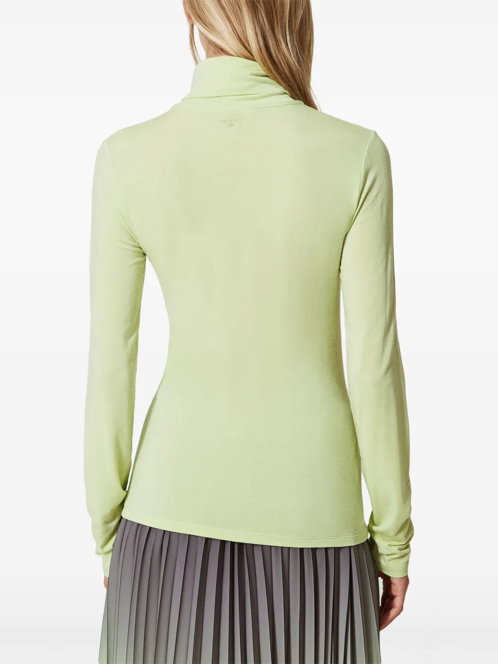 TWINSET T-shirt met col Groen