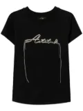 TWINSET logo-embellished T-shirt - Black