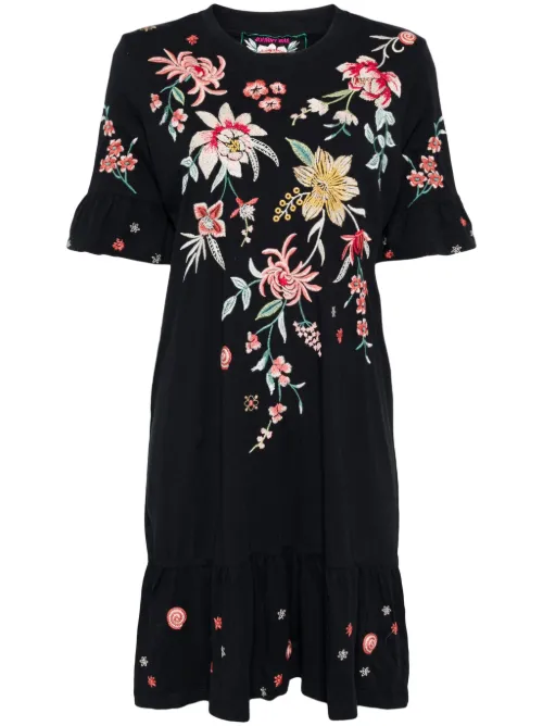 Robe en maille à manches volantées - Johnny Was - Modalova