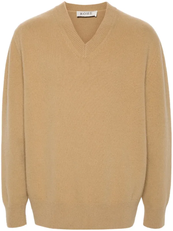 Róhe Brushed Sweater in Brown