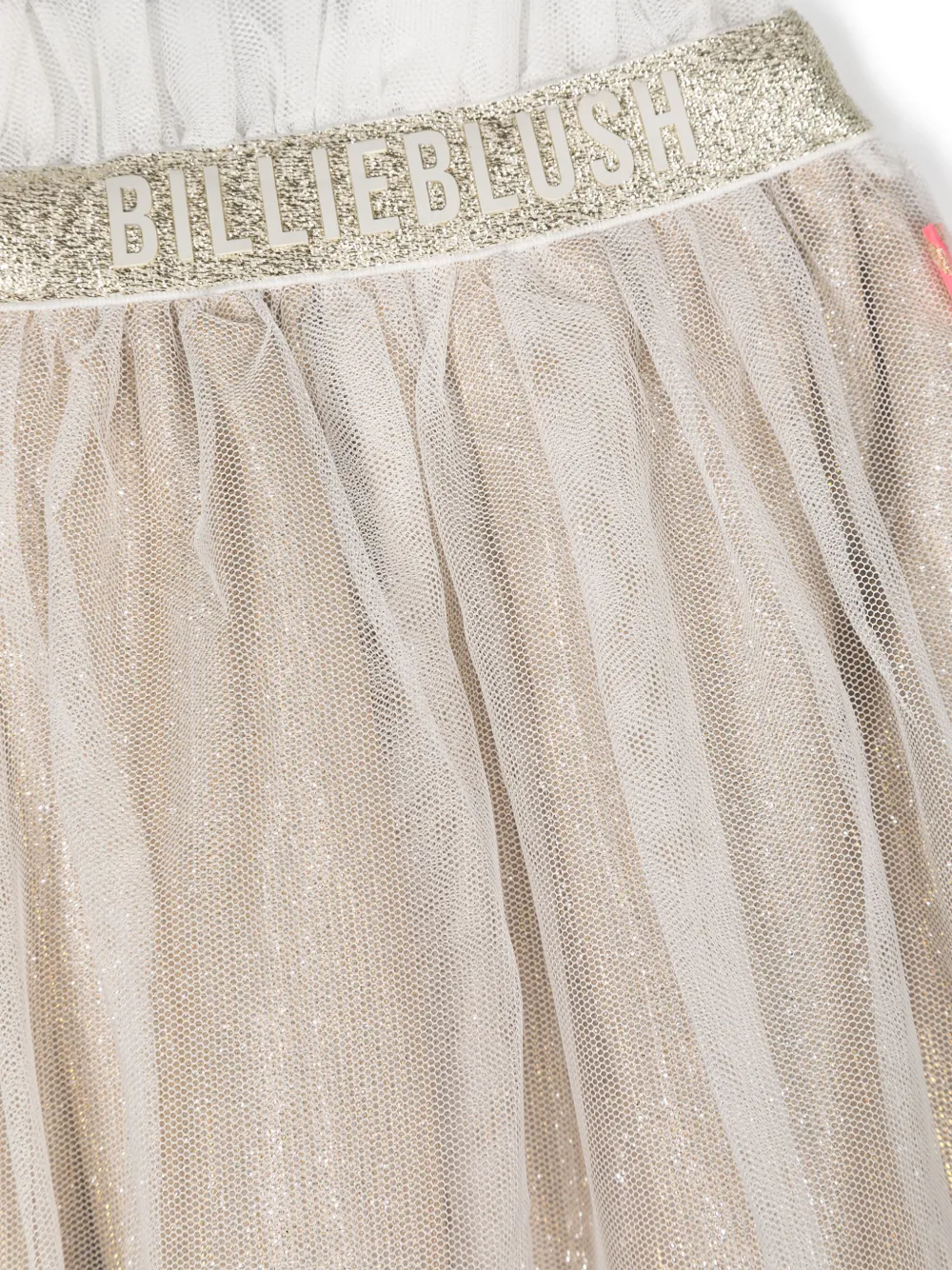 Billieblush Rok met logo-reliëf Goud