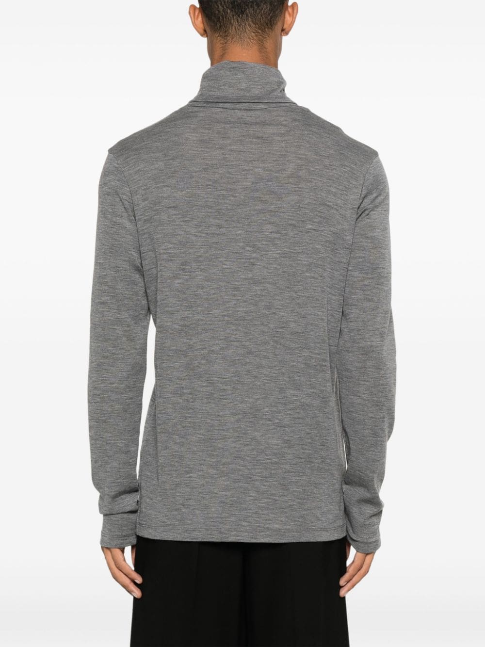 Shop Rohe Wool Sweater In Grey