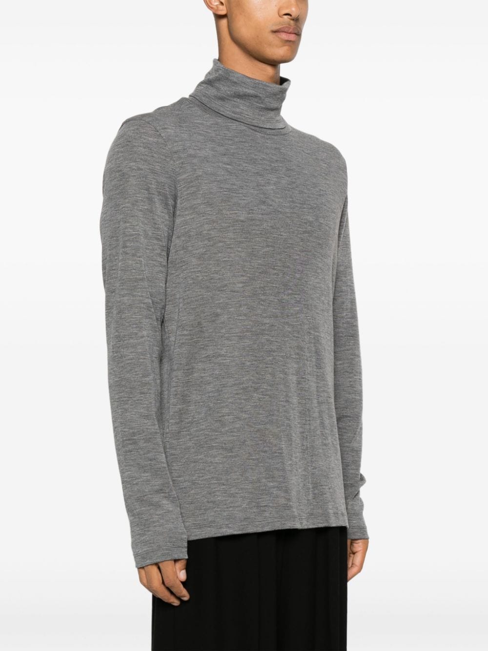 Shop Rohe Wool Sweater In Grey