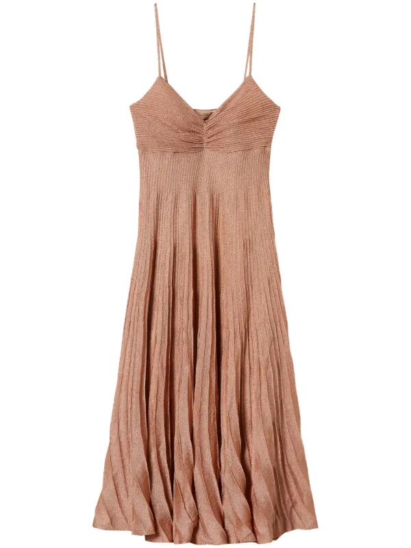 TWINSET spaghetti-strap Dress Neutrals FARFETCH IN