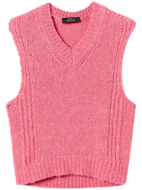 TWINSET Seamless sleeveless jumper