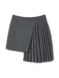 TWINSET Kids flannel pleated skirt - Grey