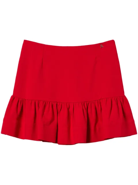 TWINSET flounced miniskirt