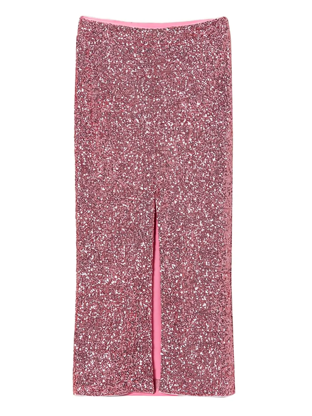 TWINSET sequin-embellished split maxi skirt | Red | Image 1