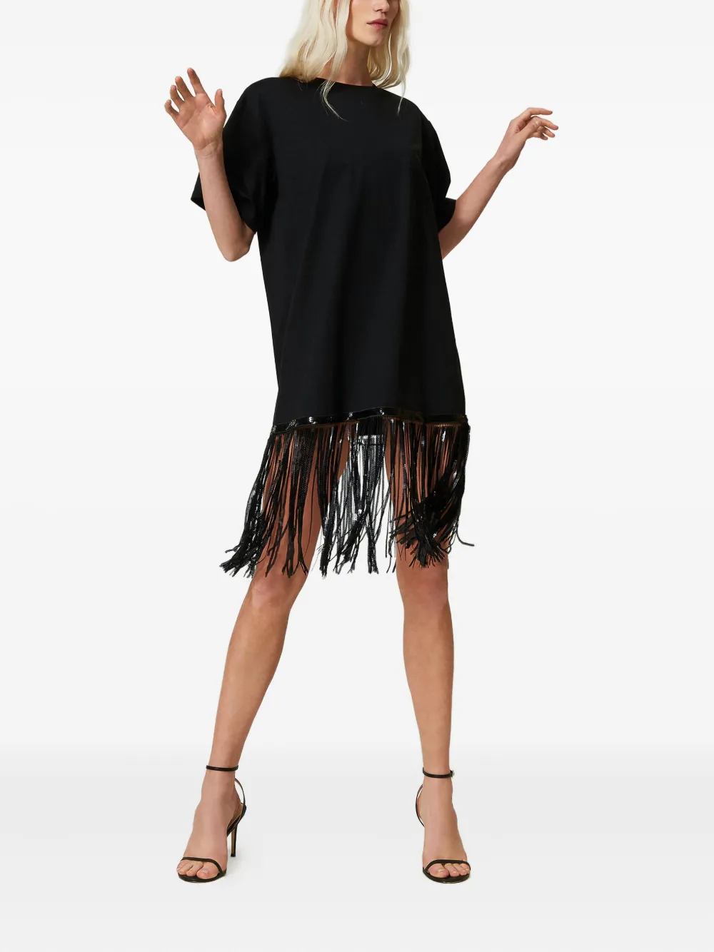 TWINSET sequin-fringe T-shirt | T-Shirts & Jersey Shirts | Image 2