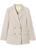 TWINSET MYFO mélange-effect blazer - Neutrals