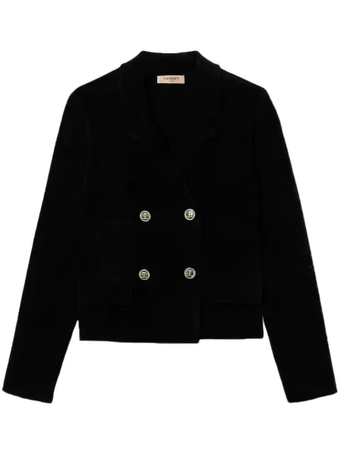 TWINSET blazer tejido con doble botonadura