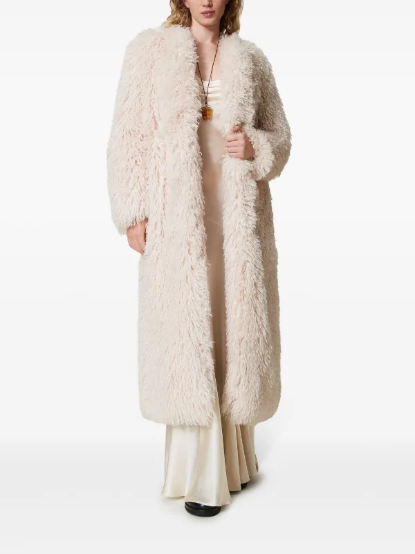 ジャケット・アウター Convertible Faux Fur Tippet Coat petale Convertible Faux Fur Tippet Coat ジャケット・アウター Convertible