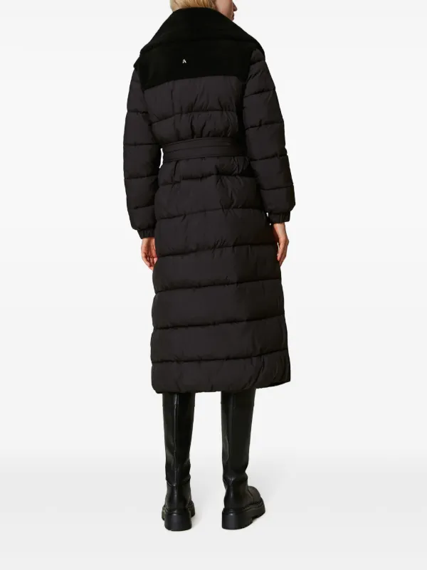 TWINSET faux-fur Padded Coat | Black | FARFETCH TWINSET faux-fur Padded Coat | Black | FARFETCH
